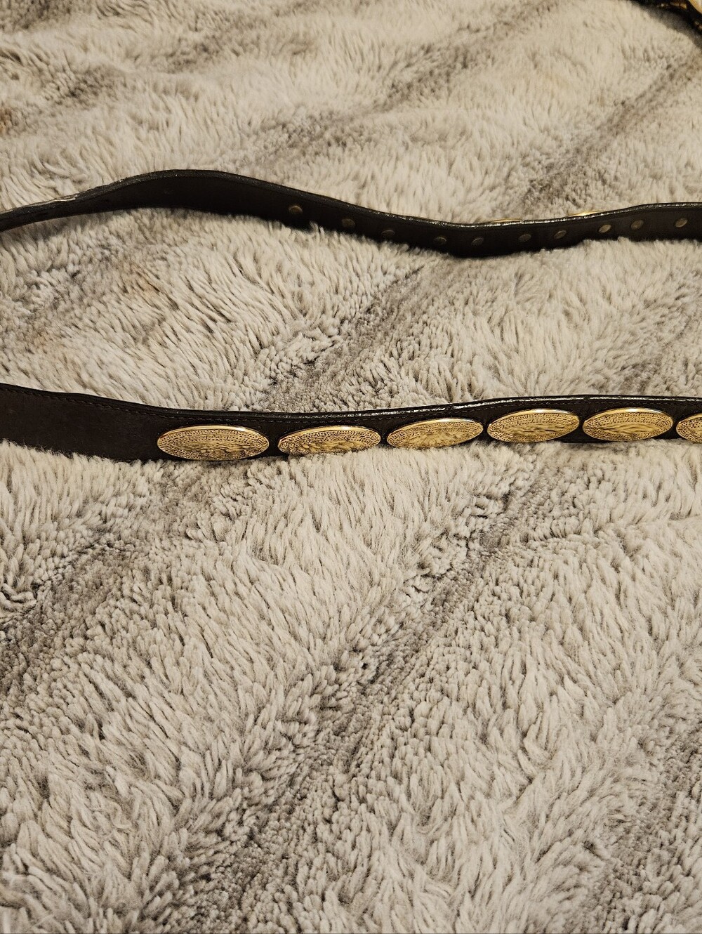 Vintage Lady Captiva Gold Western Concho Belt - Style L45001 - 39